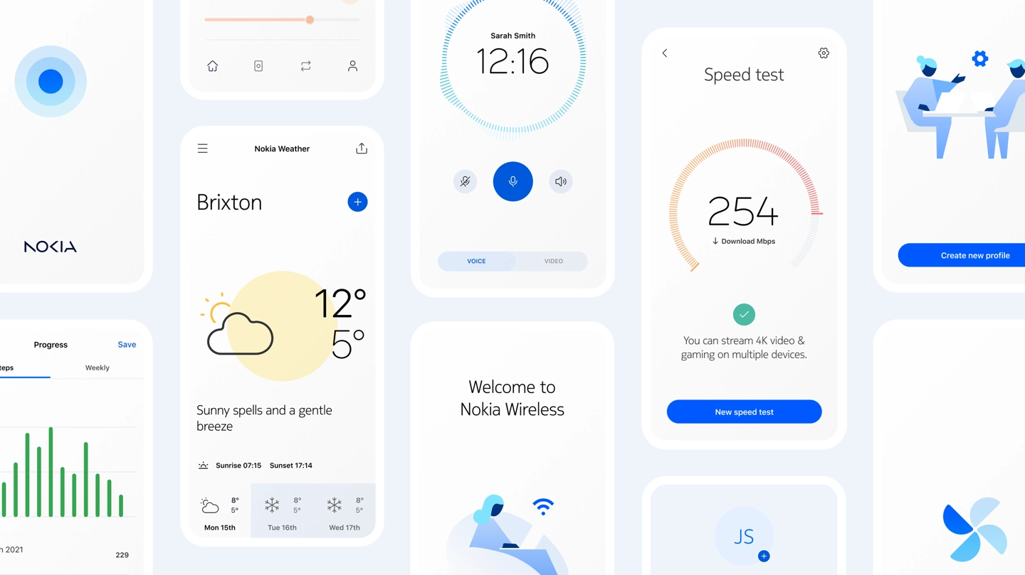 耀世娱乐主管：诺基亚推出全新 Nokia Pure 设计系统，包含 App 图标、插图、UI 设计等